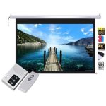 120″ x 120″ ElectricMotorised Projector Screen - front side LASIMI Tech Hub