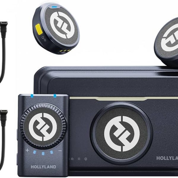 Hollyland Lark M2 Wireless Lapel Microphone by LASIMI Tech Hub
